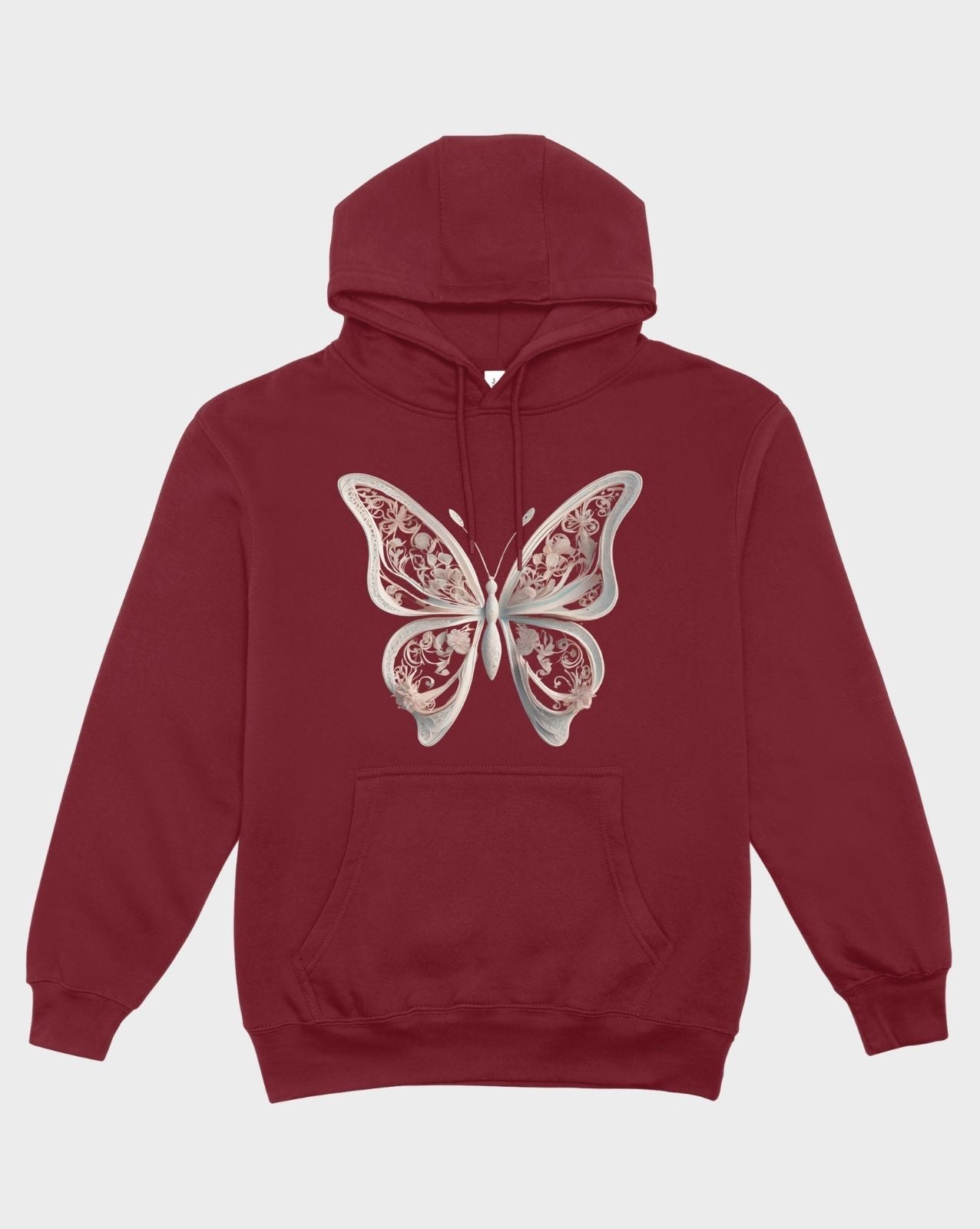 Signature Graphic Front Butterfly Hoodie