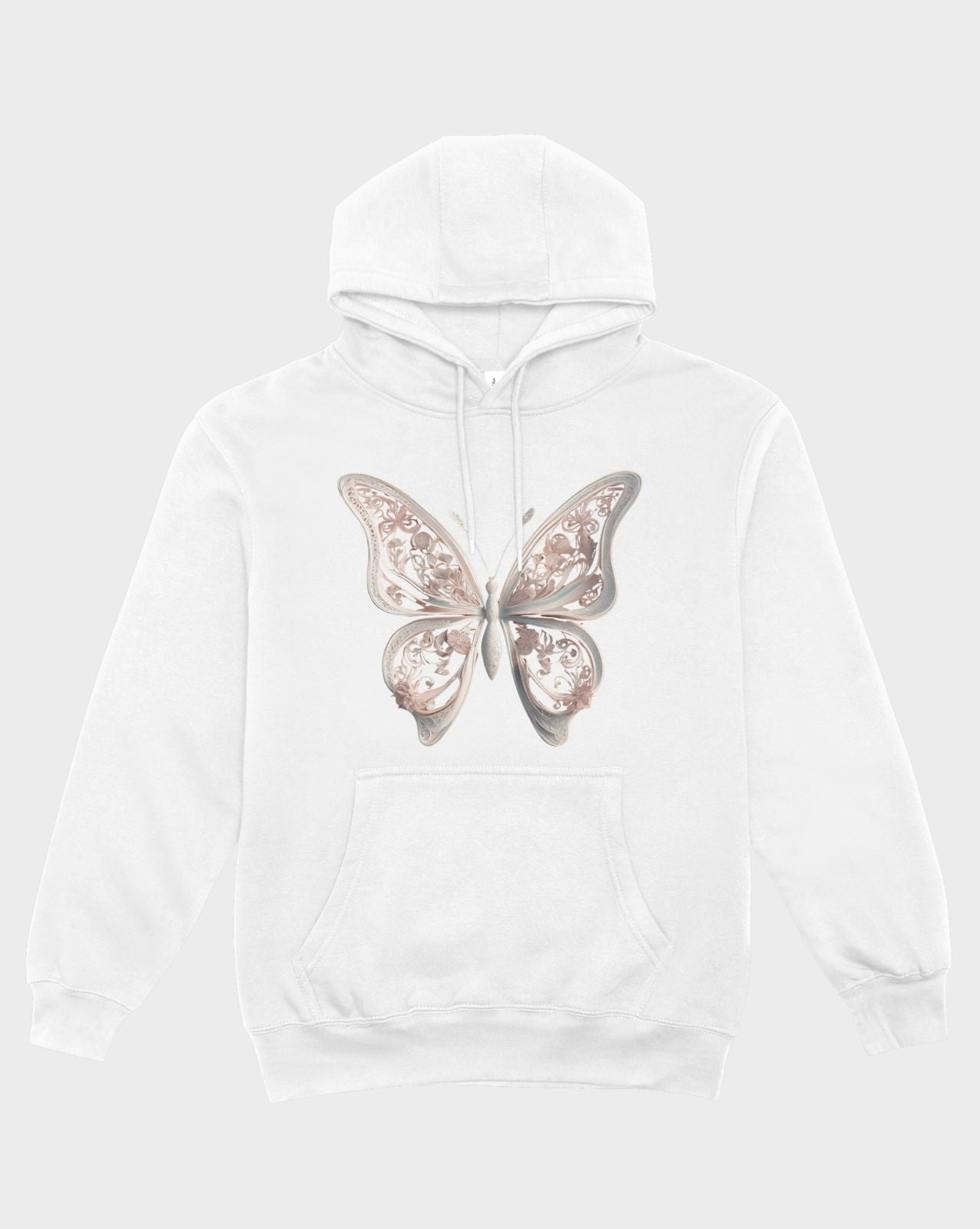 Signature Graphic Front Butterfly Hoodie