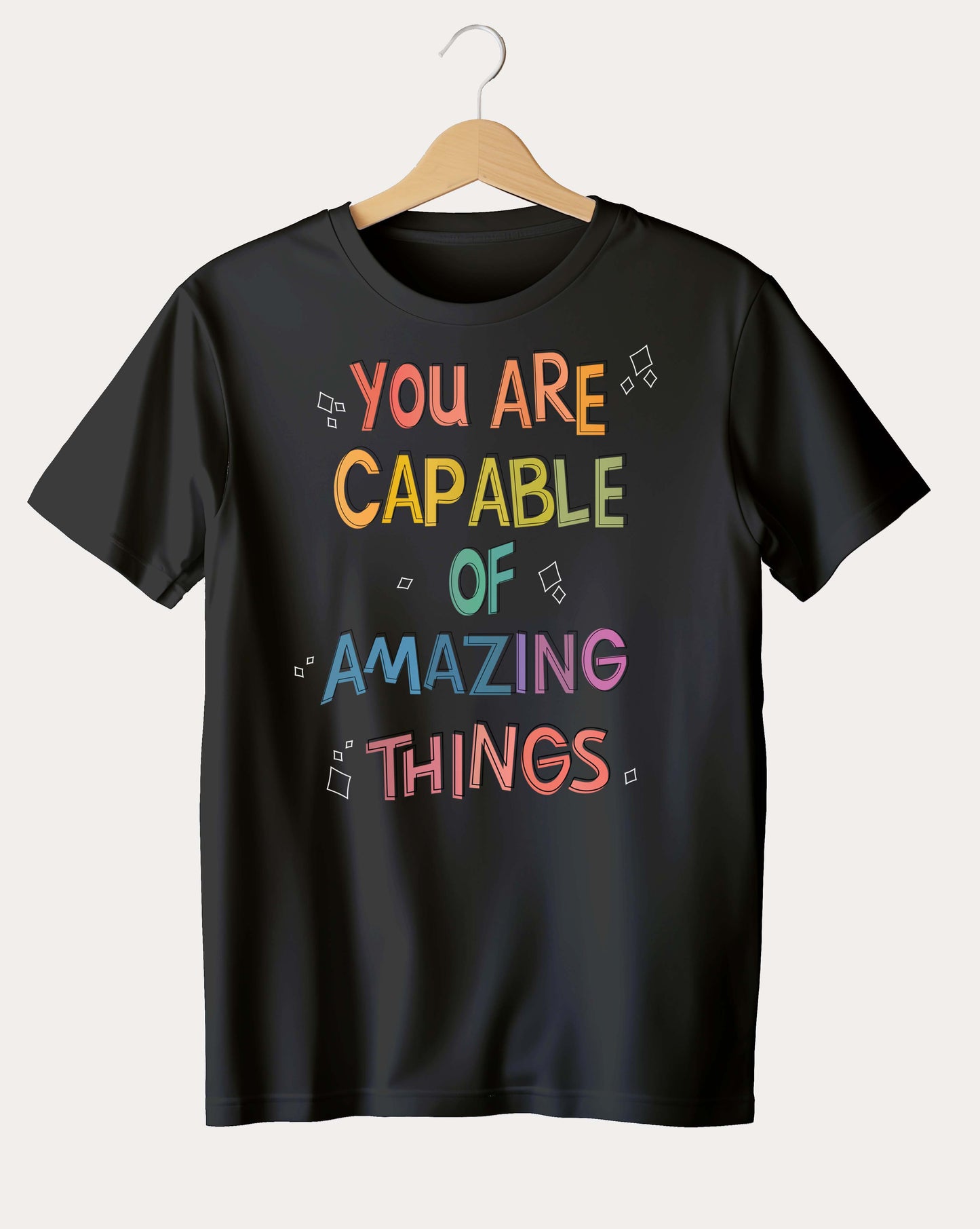Premium Motivational quote - Amazing Things T-shirt