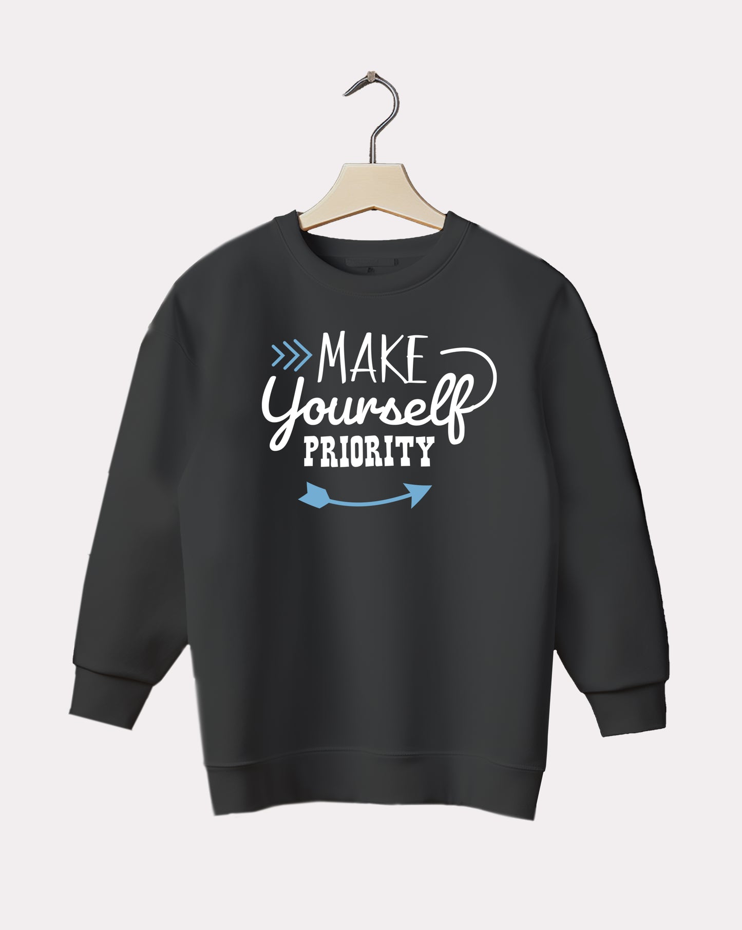 DELUX - Motivational Priority Crewneck