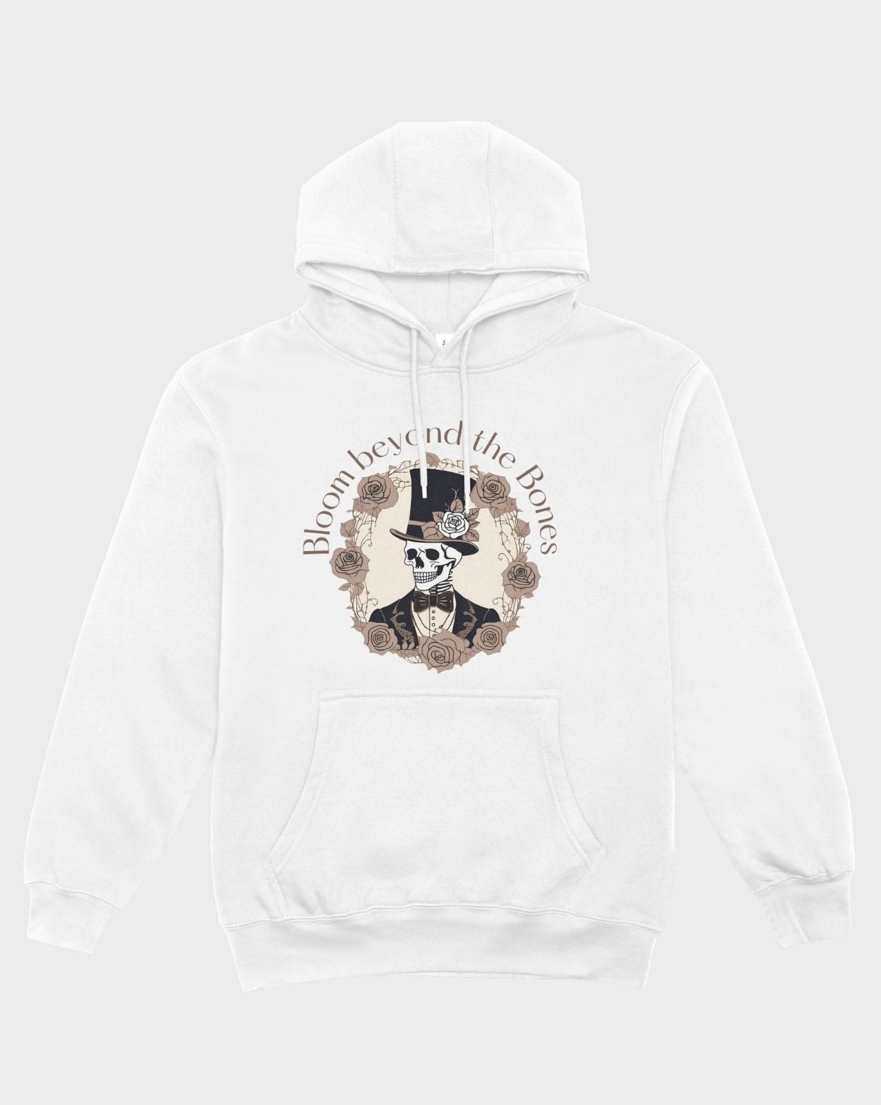Signature Trendy Bloomed Bones Hoodie