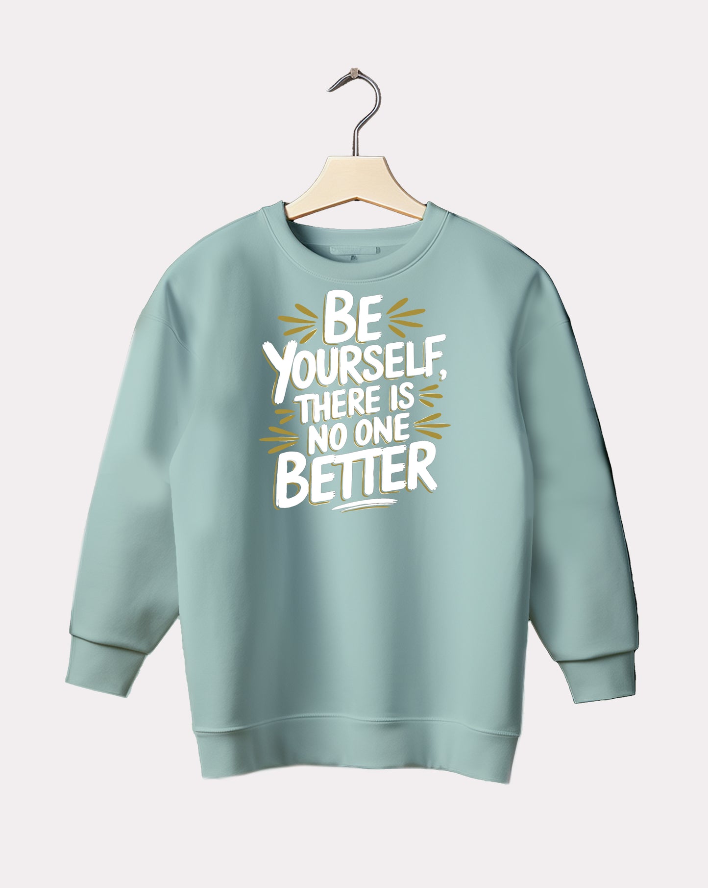 DELUX - Motivational Be Yourself Crewneck