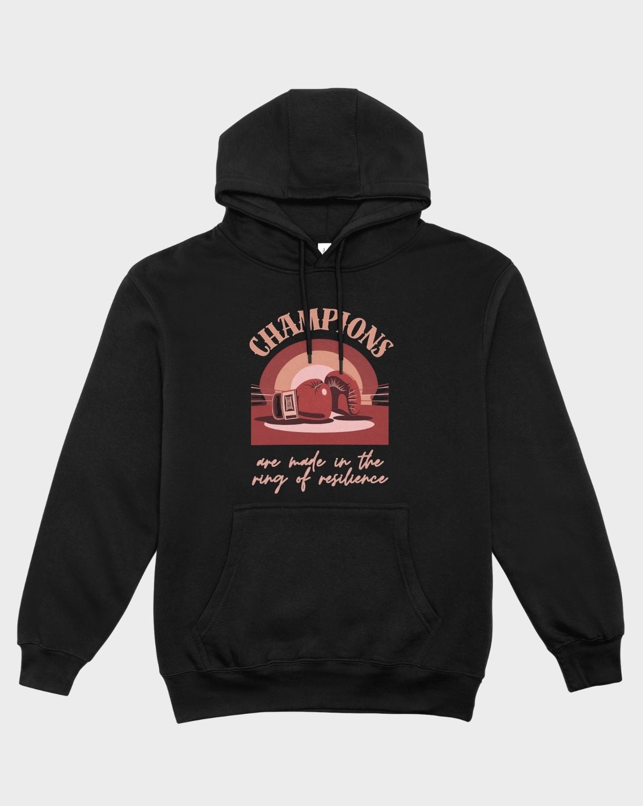 Signature Trendy Champions Quote Hoodie