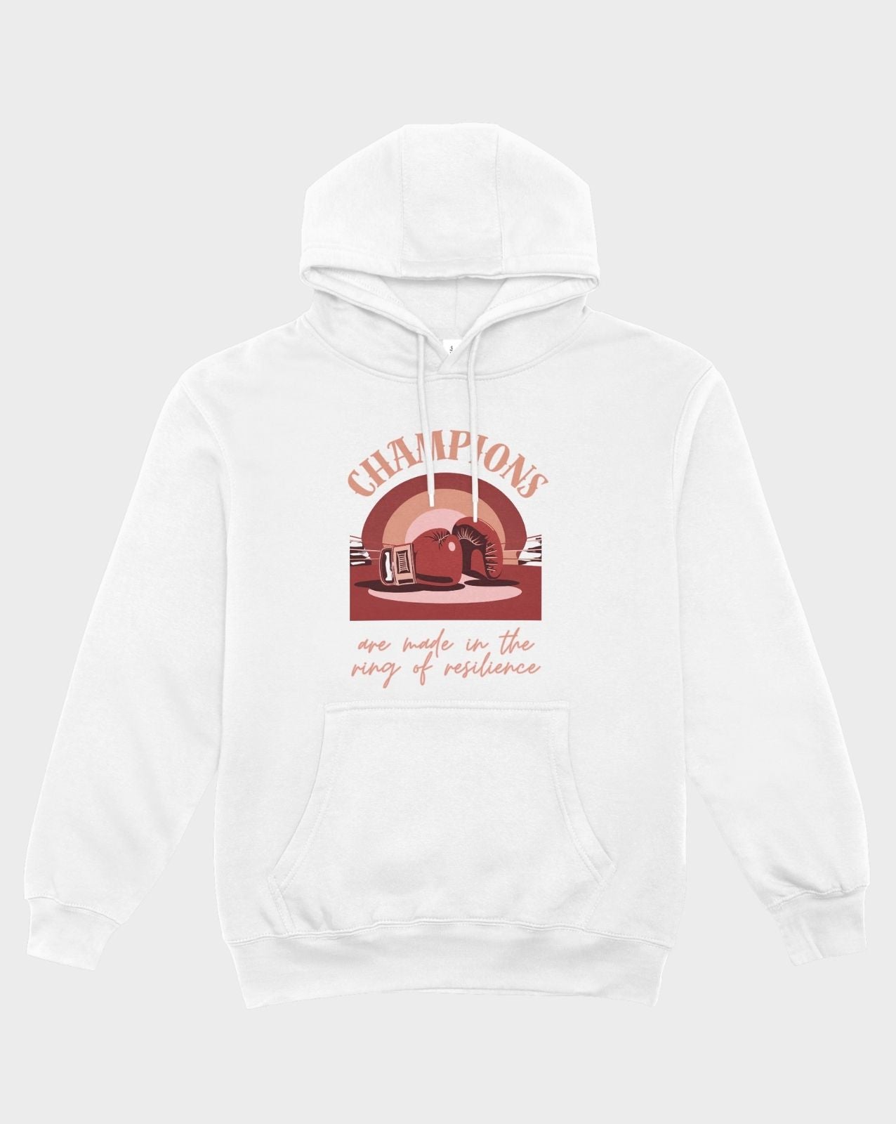 Signature Trendy Champions Quote Hoodie