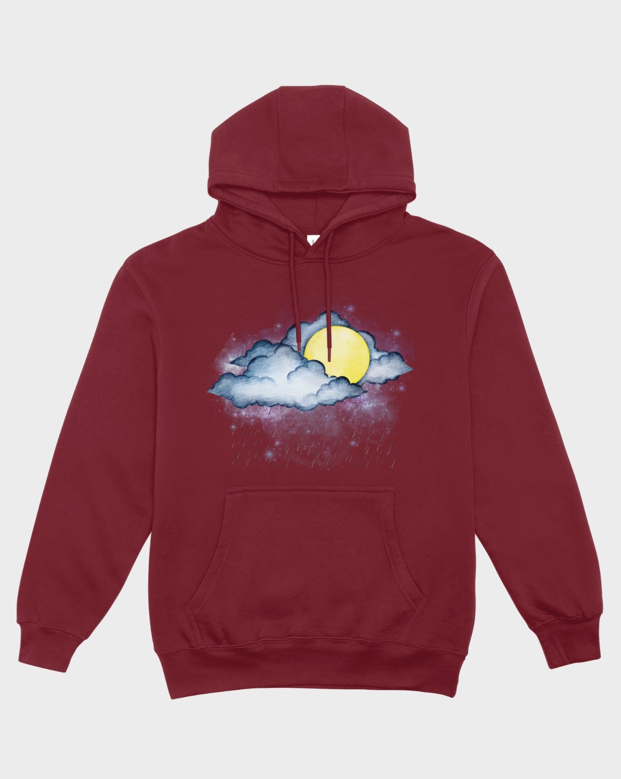 Signature Graphic Sun n Cloudy Painting Hoodie