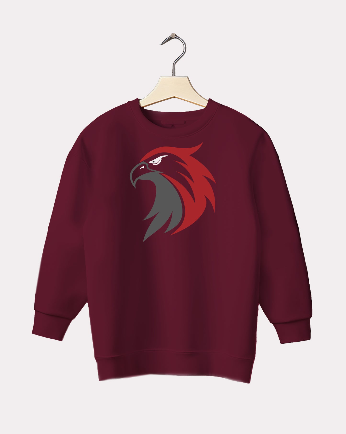 DELUX - Trendy Eagle Design Crewneck