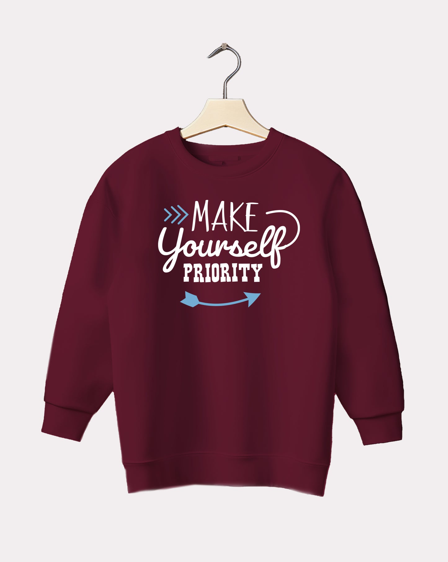 DELUX - Motivational Priority Crewneck