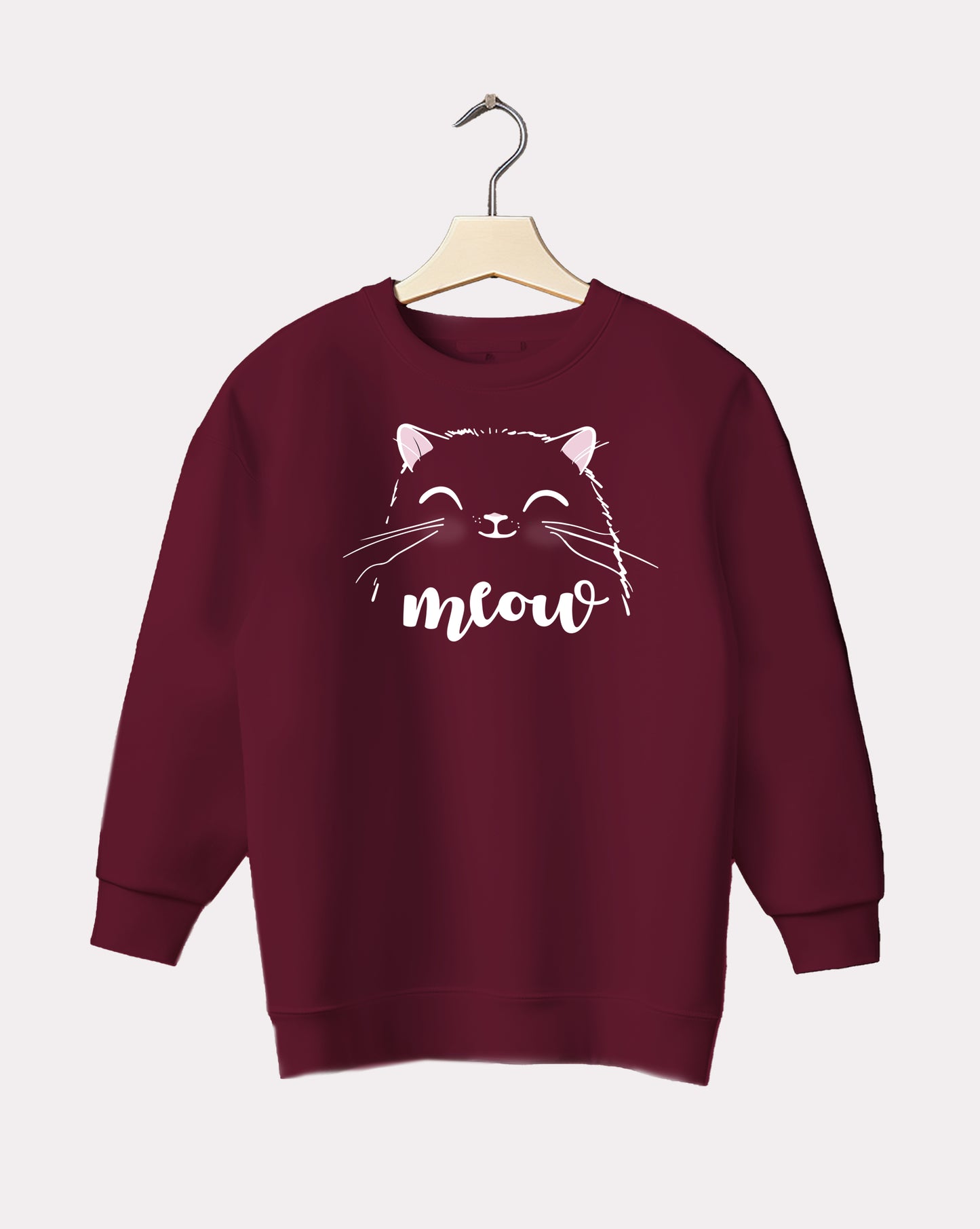 DELUX - Trendy Meow Crewneck