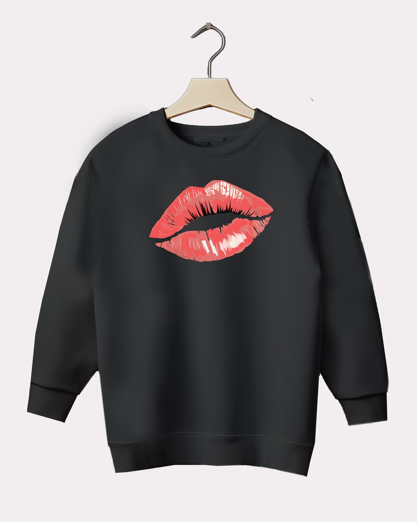 DELUX - Trendy Lips Crewneck