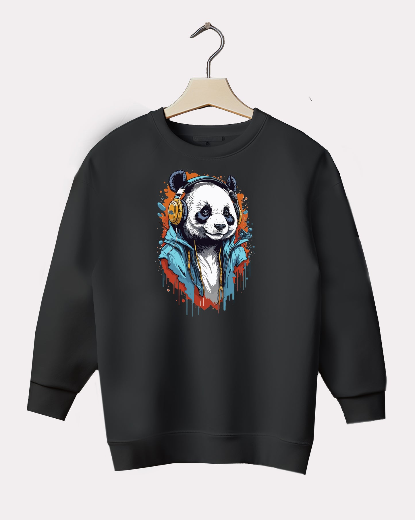 DELUX - Graphic Panda Crewneck