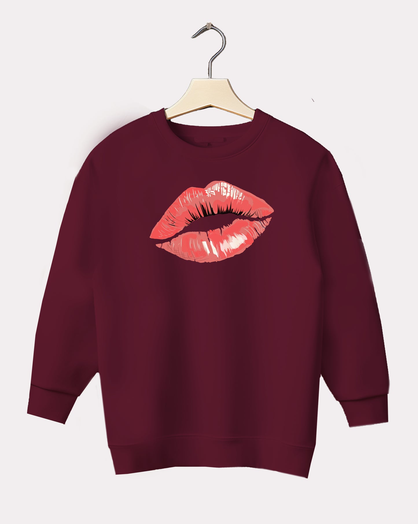 DELUX - Trendy Lips Crewneck