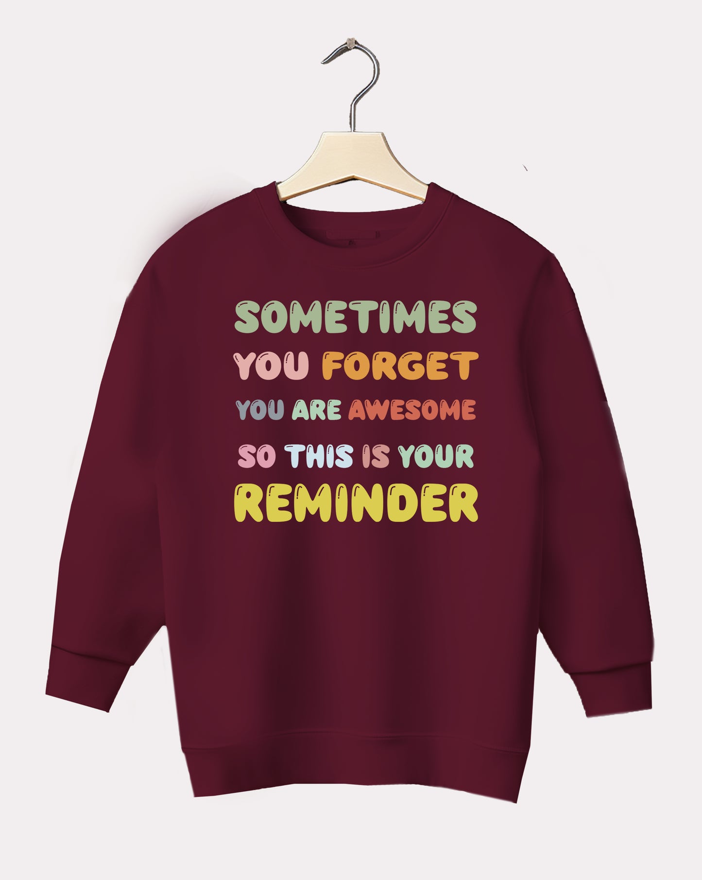 DELUX - Motivational Reminder Two Crewneck