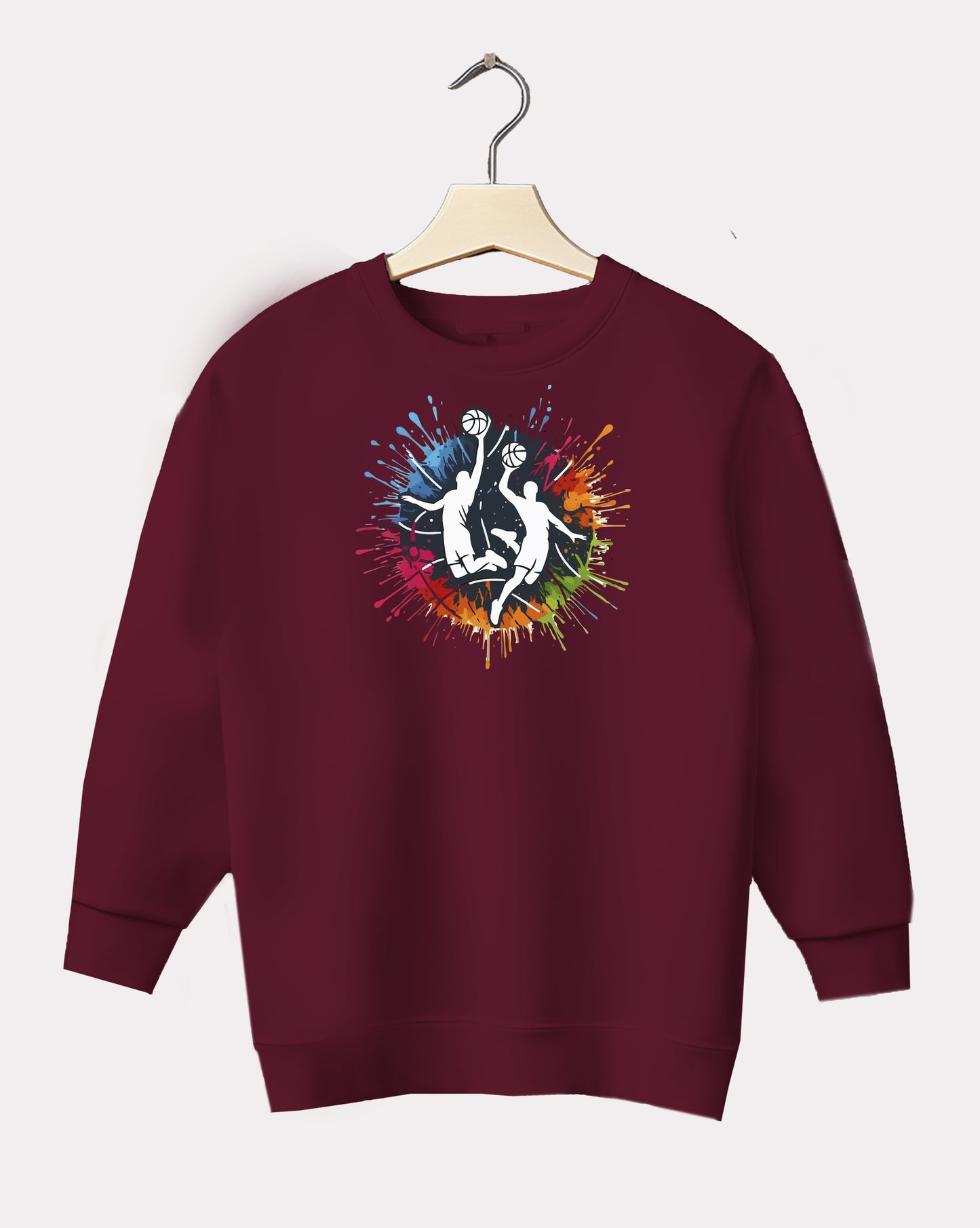 DELUX - Graphic Basketball Crewneck