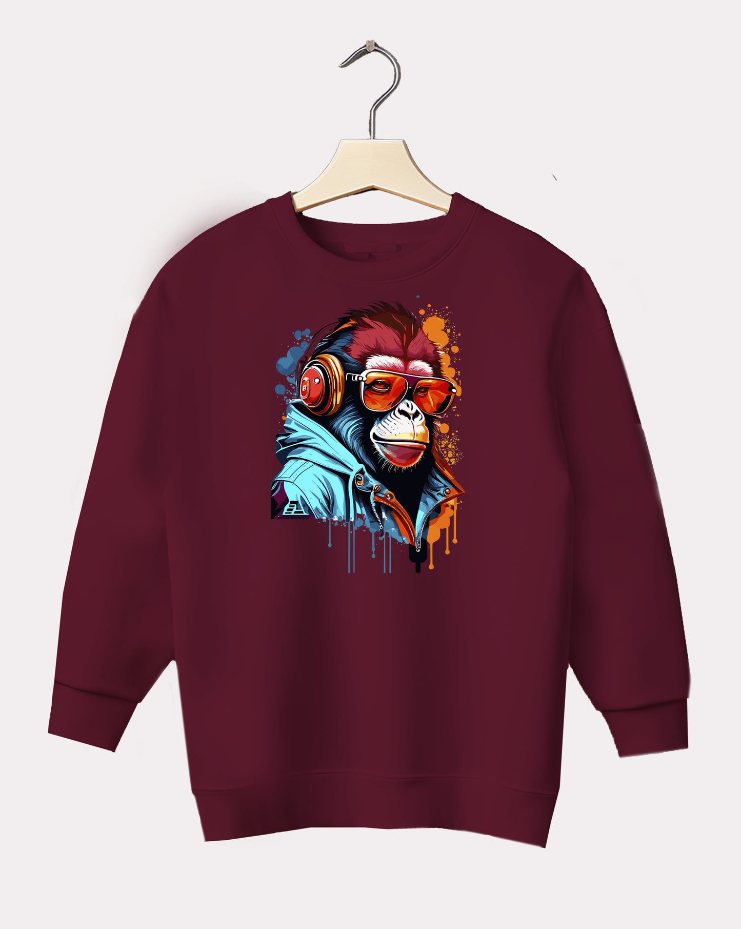 DELUX - Graphic Monkey Crewneck