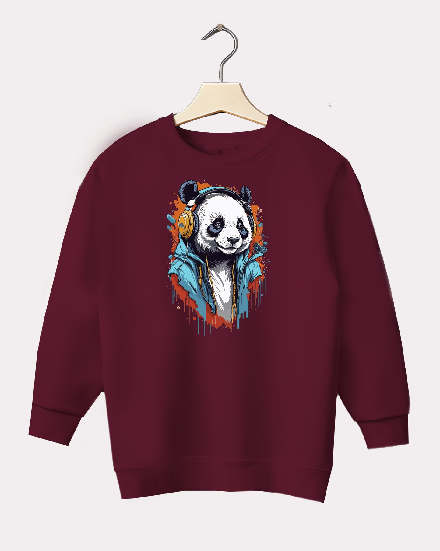 DELUX - Graphic Panda Crewneck
