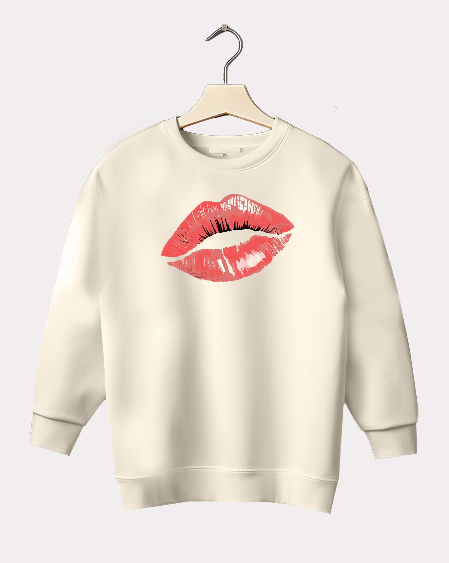DELUX - Trendy Lips Crewneck