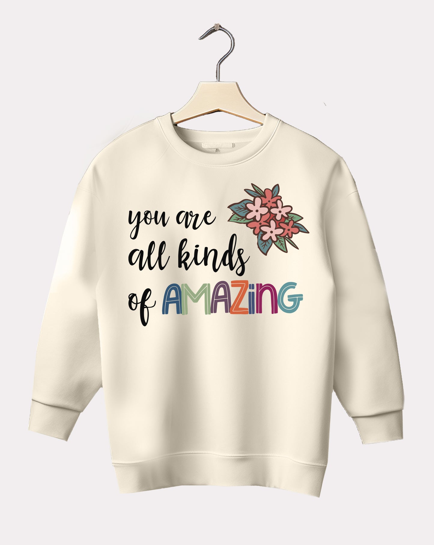 DELUX - Motivational Amazing Crewneck