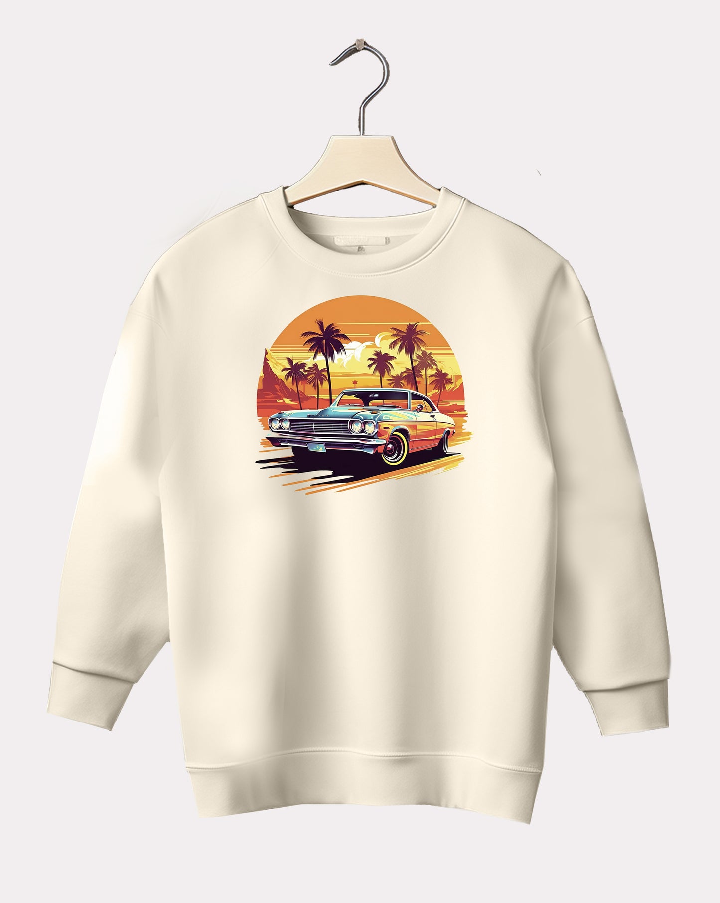 DELUX - Graphic Car Crewneck