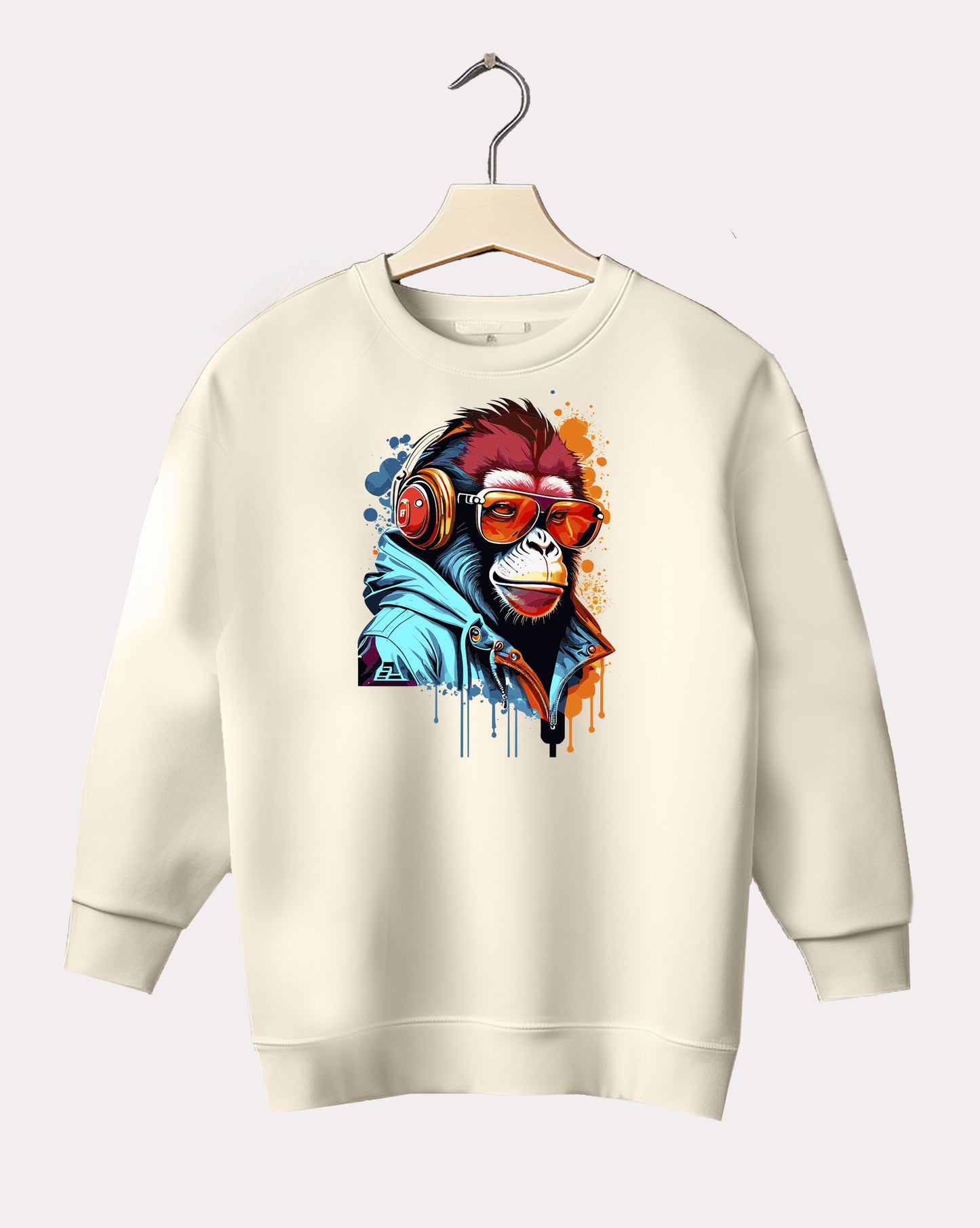 DELUX - Graphic Monkey Crewneck