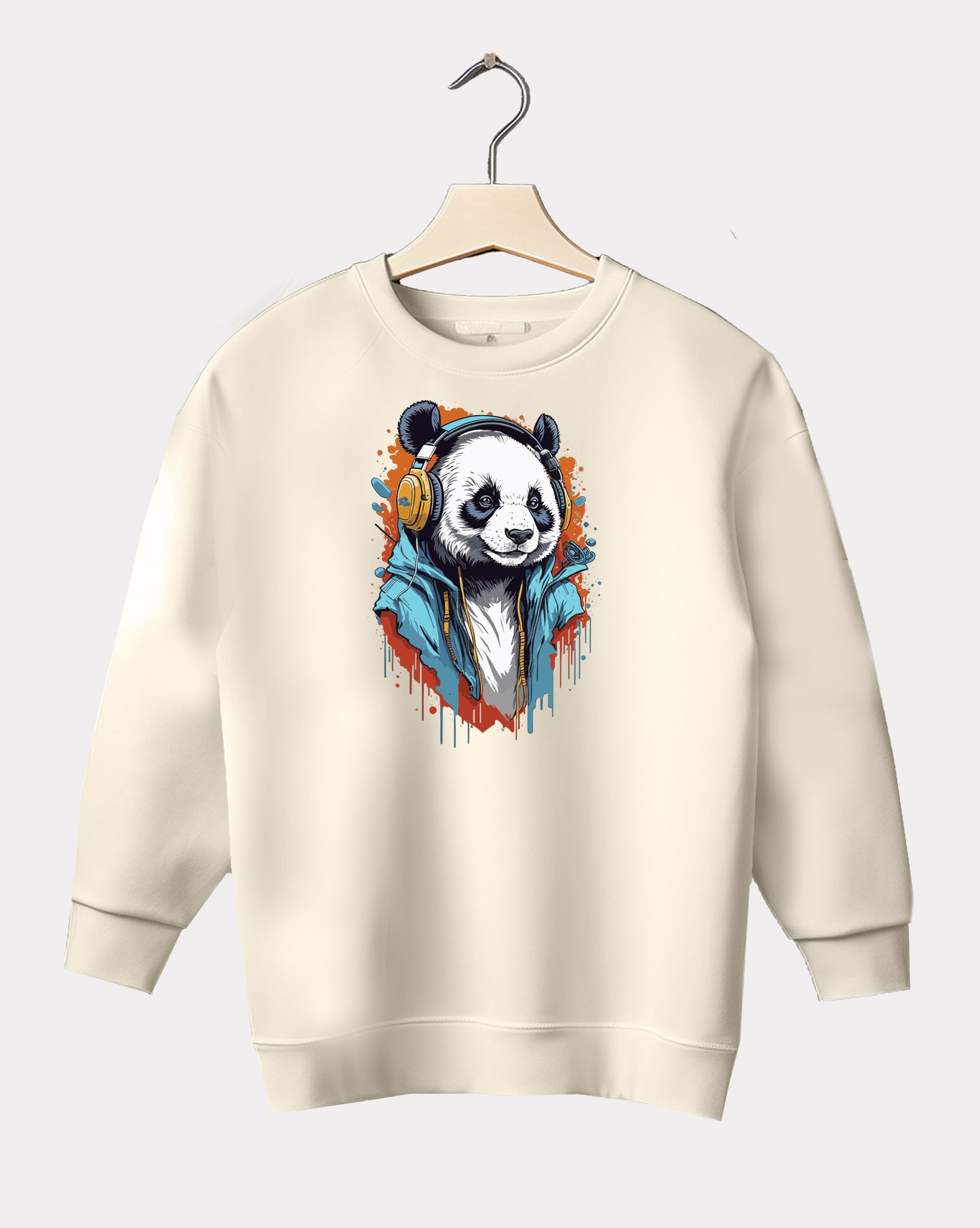 DELUX - Graphic Panda Crewneck