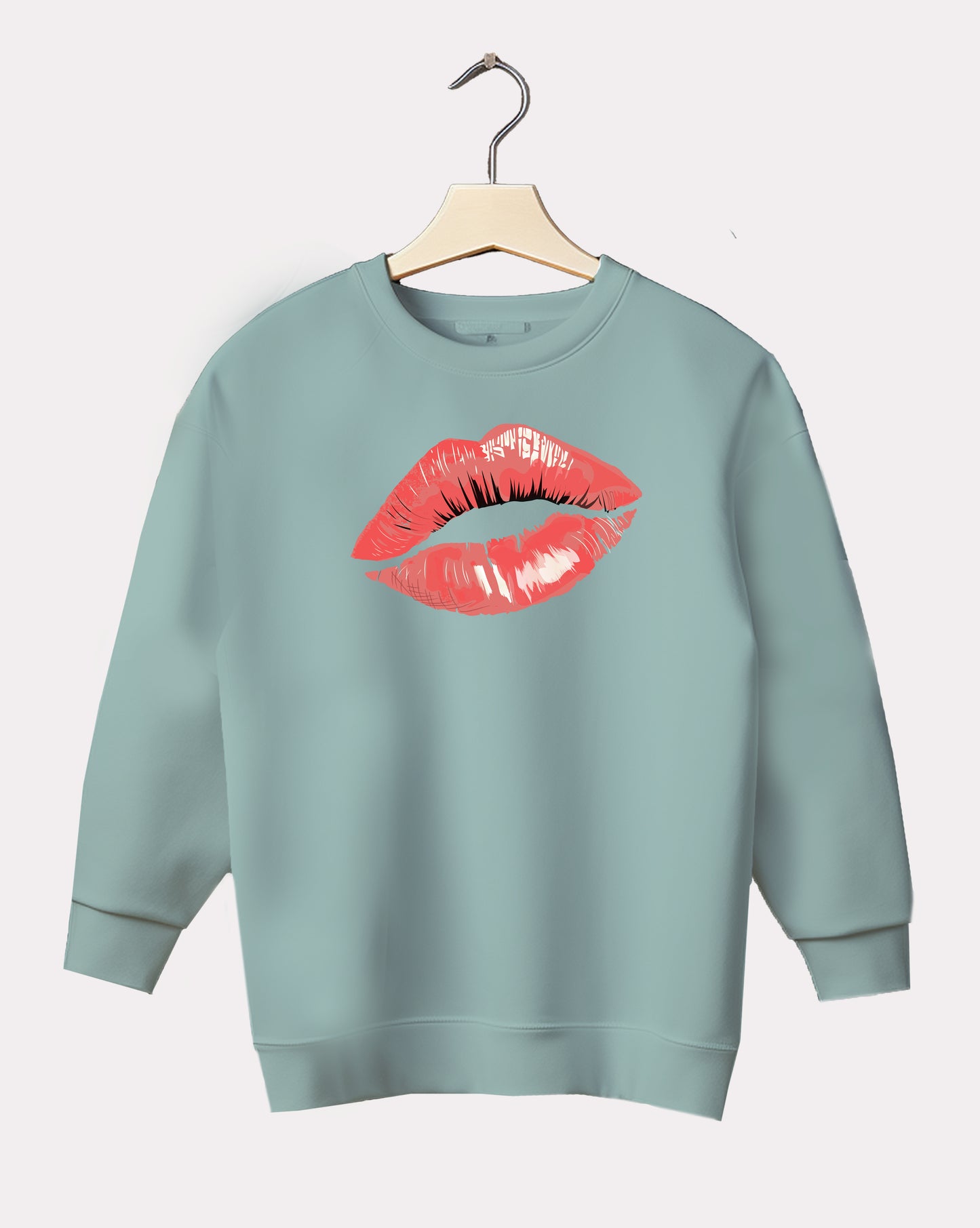 DELUX - Trendy Lips Crewneck