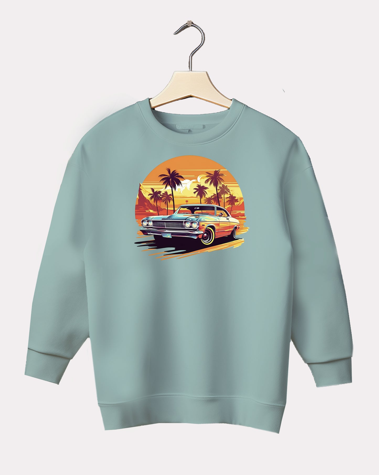 DELUX - Graphic Car Crewneck