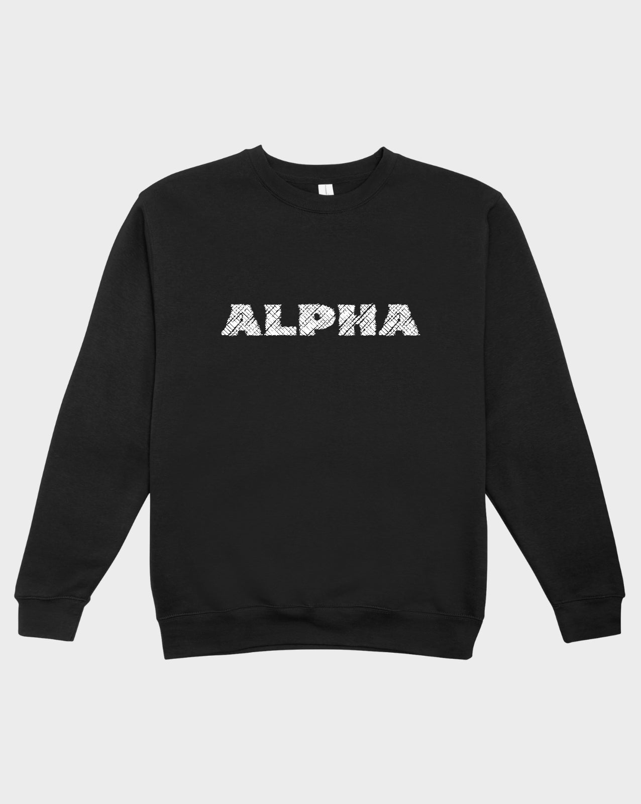 DELUX - Graphic Alpha Crewneck