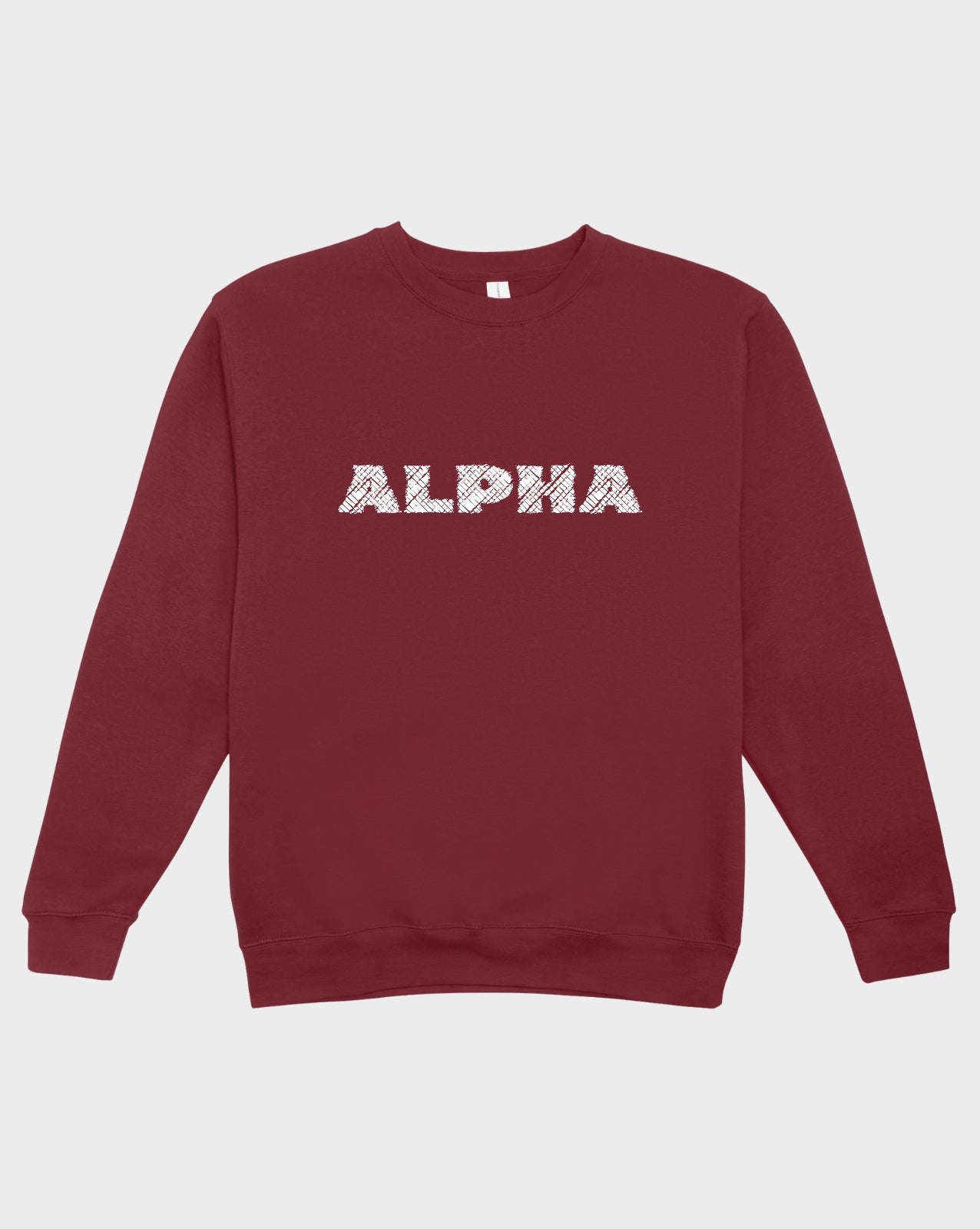 DELUX - Graphic Alpha Crewneck