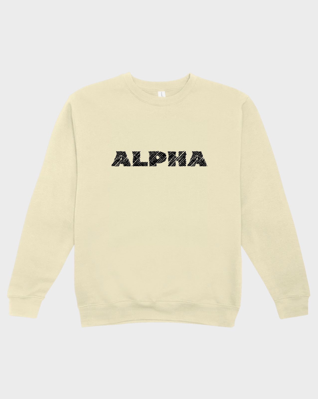 DELUX - Graphic Alpha Crewneck