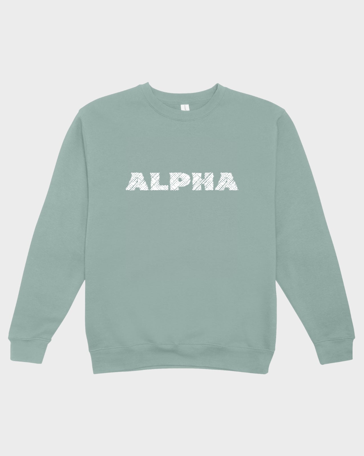DELUX - Graphic Alpha Crewneck