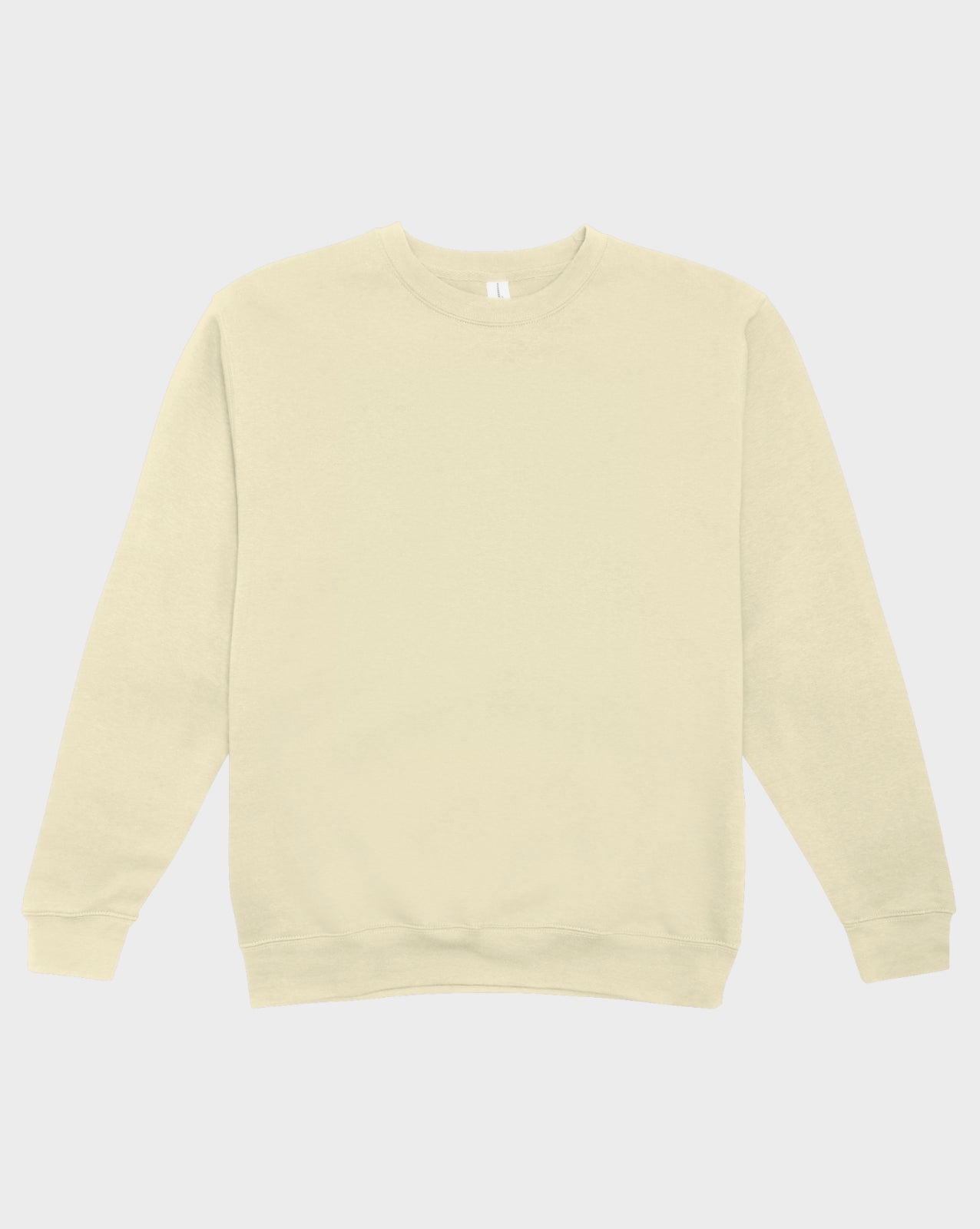 DELUX Essential Blank Natural Crewneck