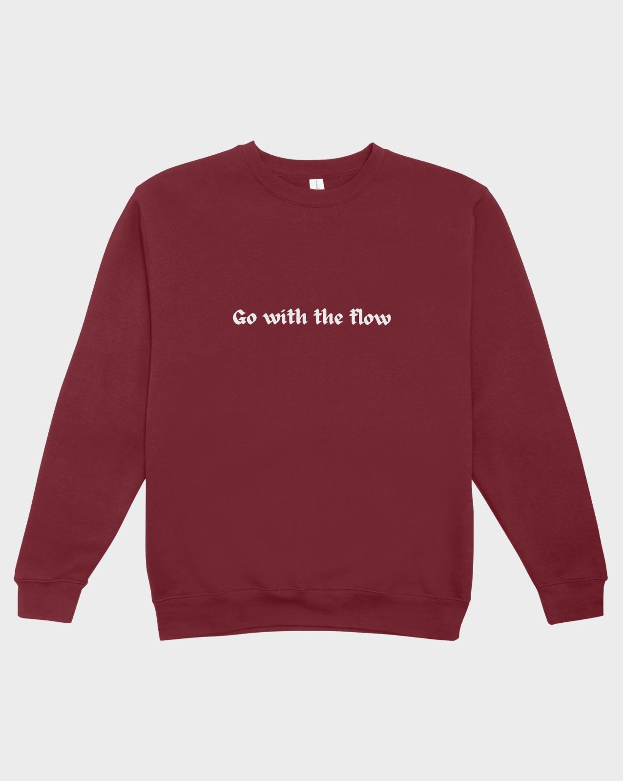 DELUX Essential Go with the Flow Crewneck