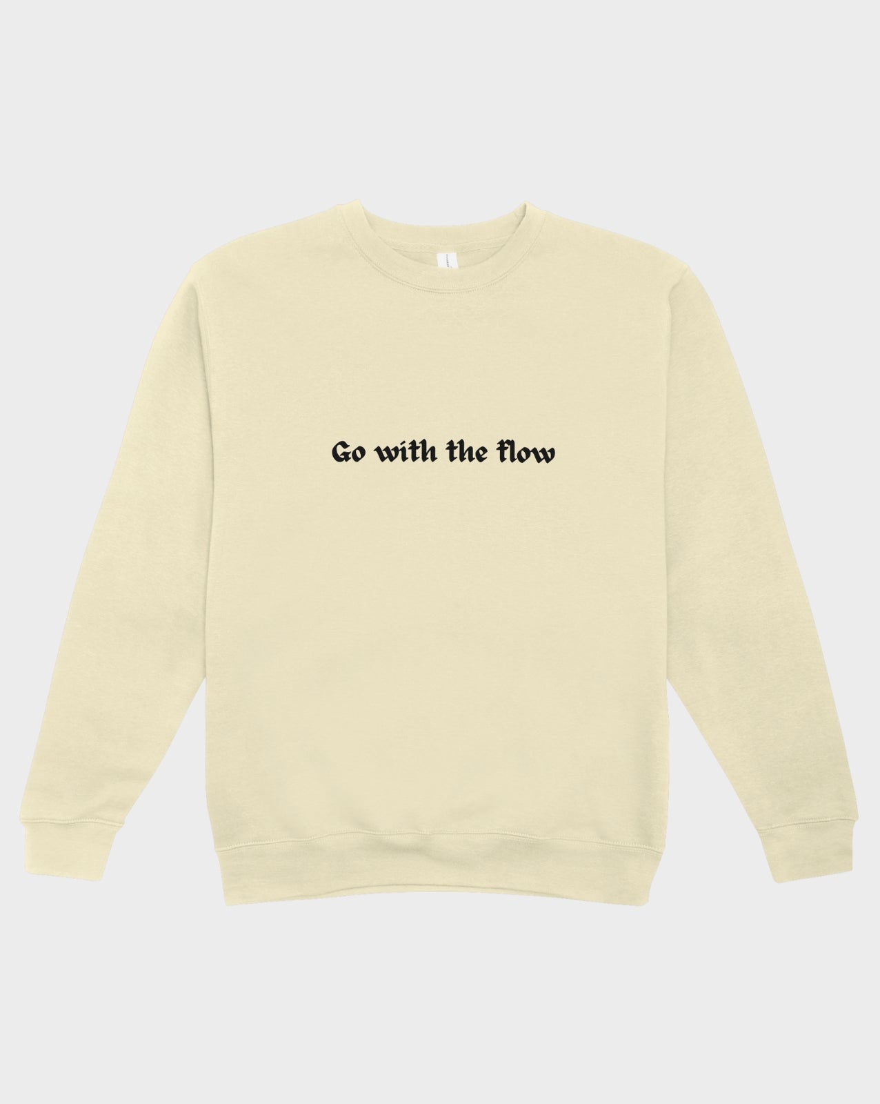 DELUX Essential Go with the Flow Crewneck