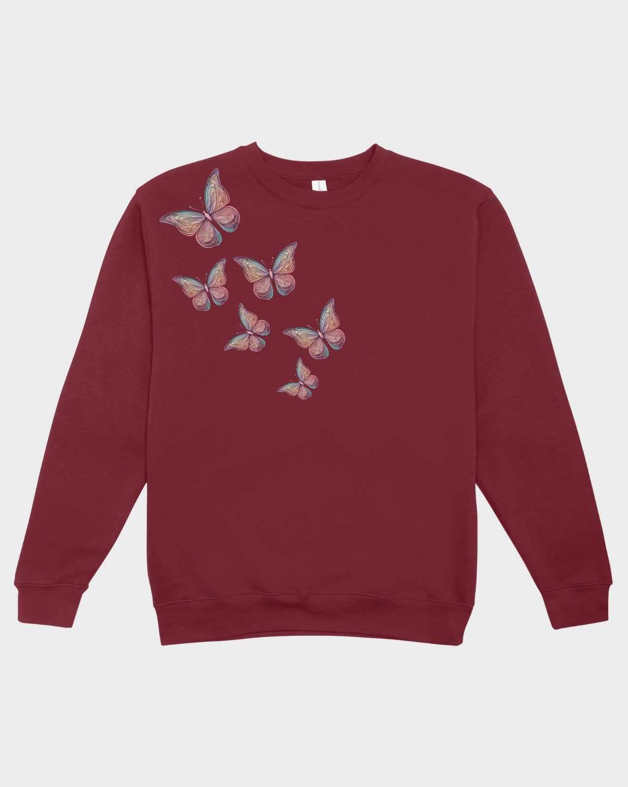 DELUX - Graphic Flying Butterfly crewneck