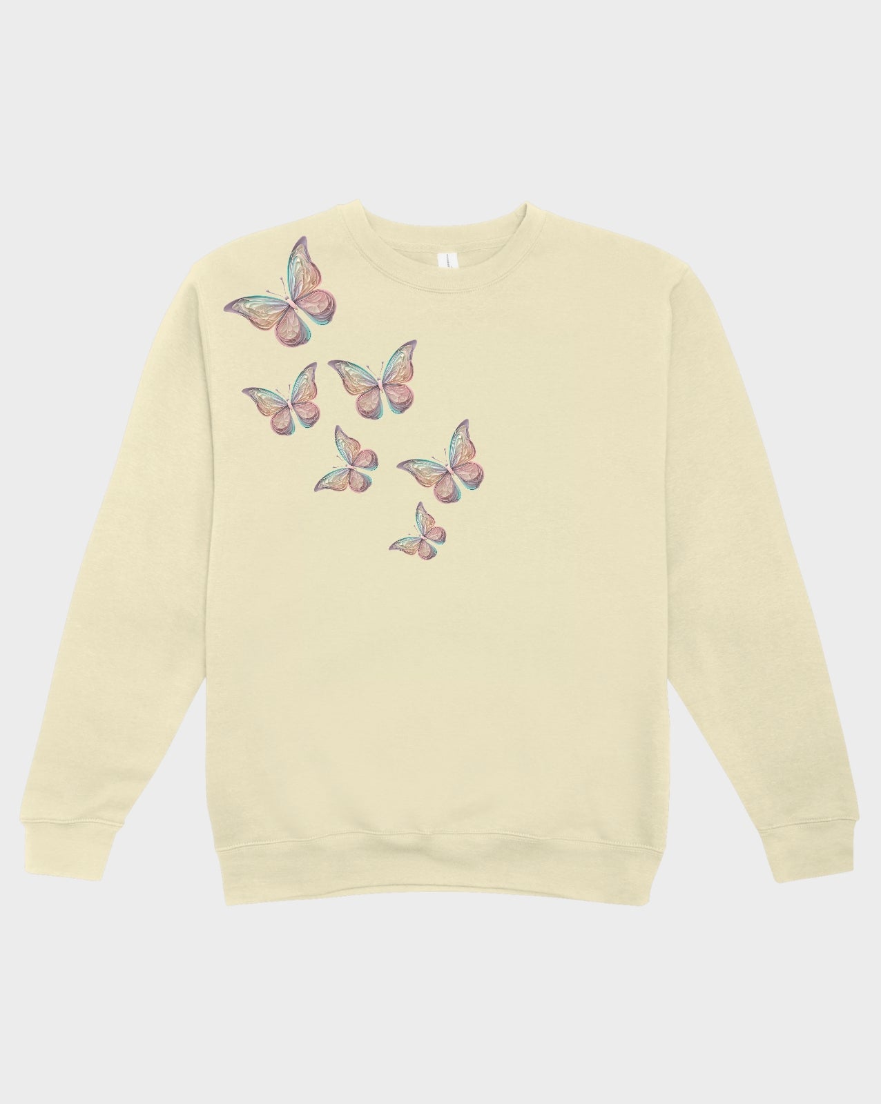 DELUX - Graphic Flying Butterfly crewneck