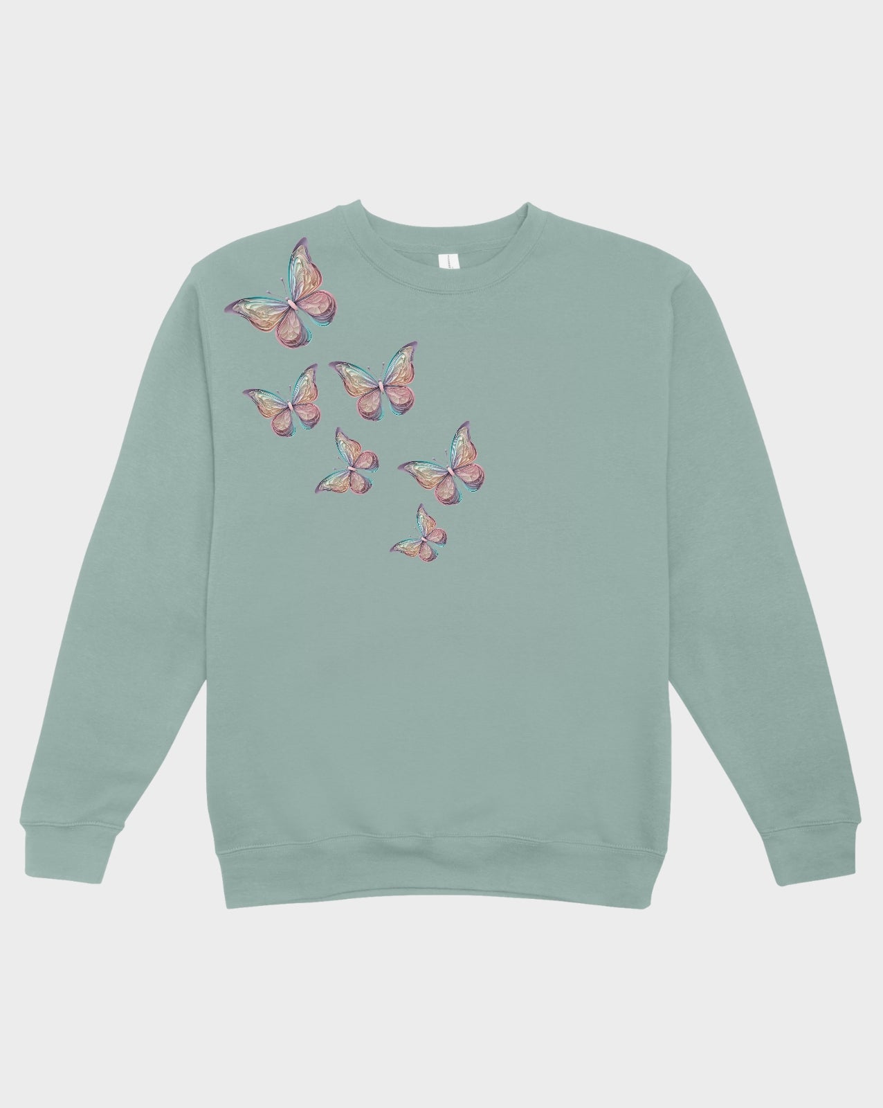 DELUX - Graphic Flying Butterfly crewneck