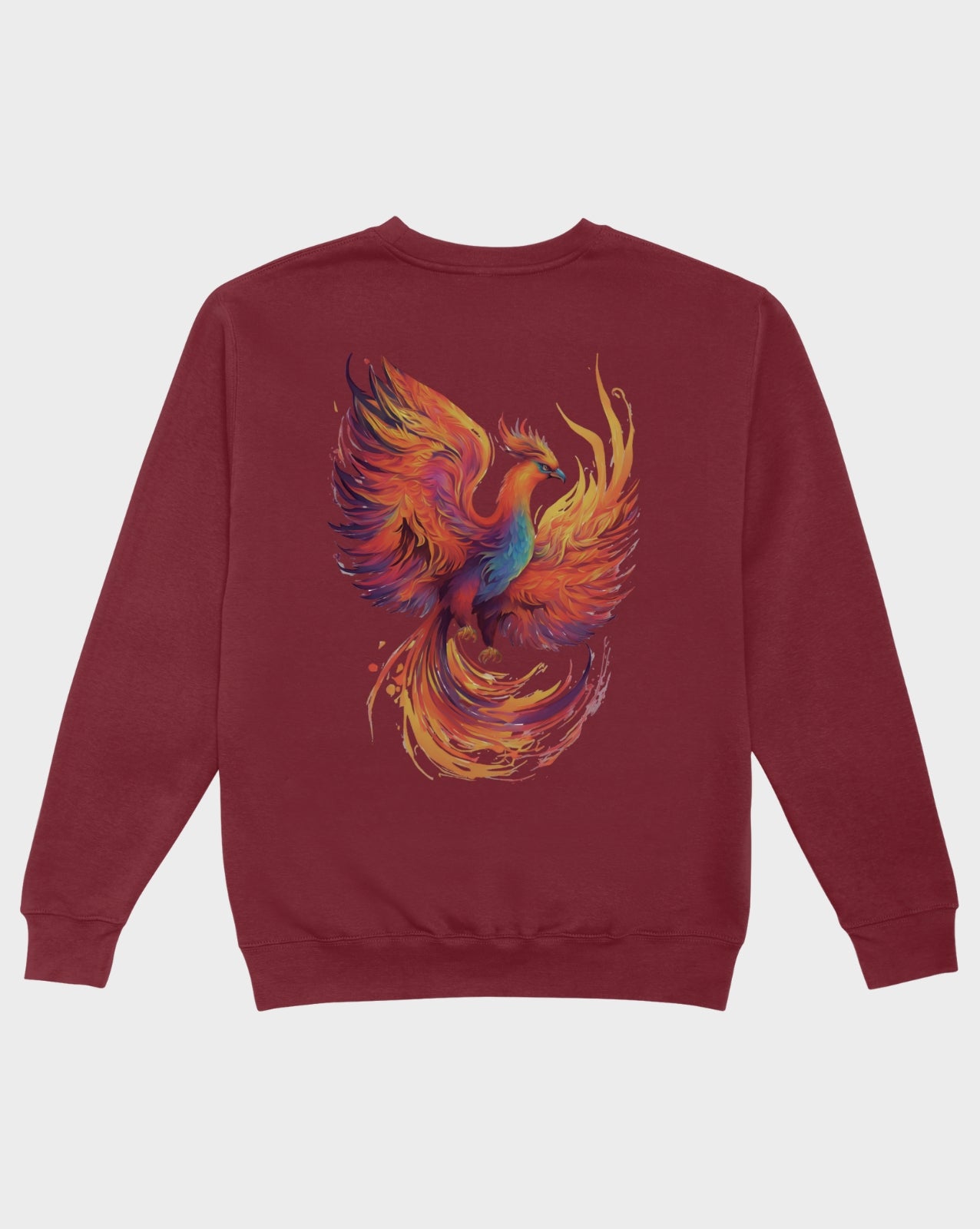 DELUX - Graphic Rising Phoenix Crewneck