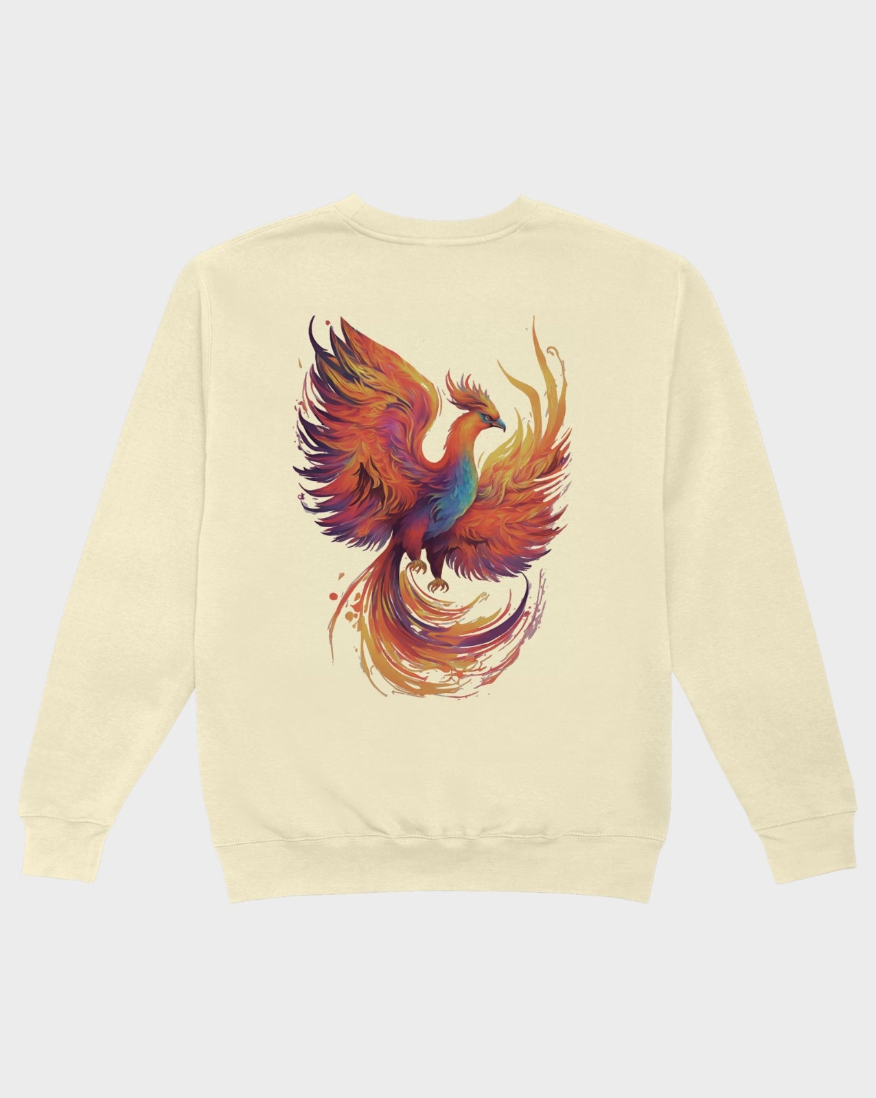 DELUX - Graphic Rising Phoenix Crewneck
