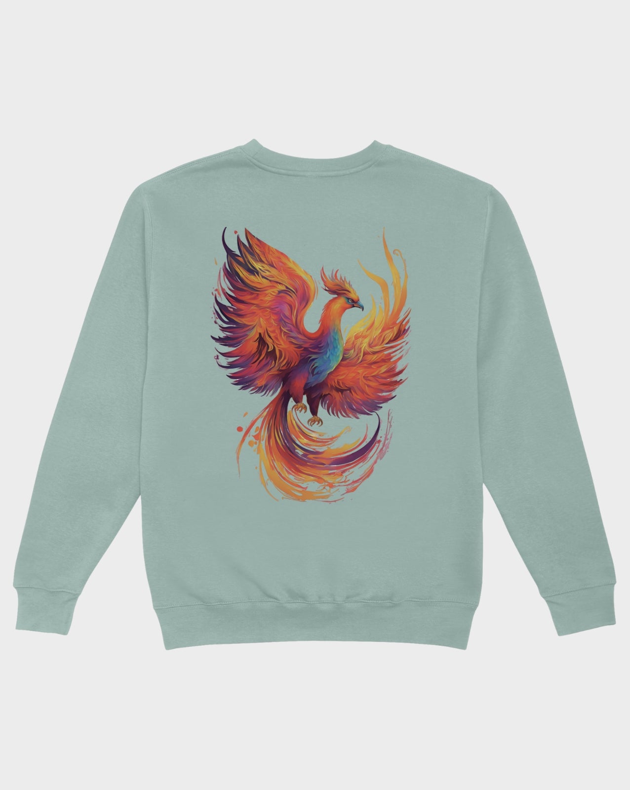 DELUX - Graphic Rising Phoenix Crewneck