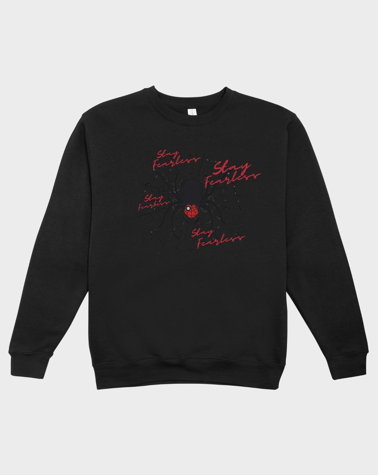 DELUX - Trendy Spider web Crewneck