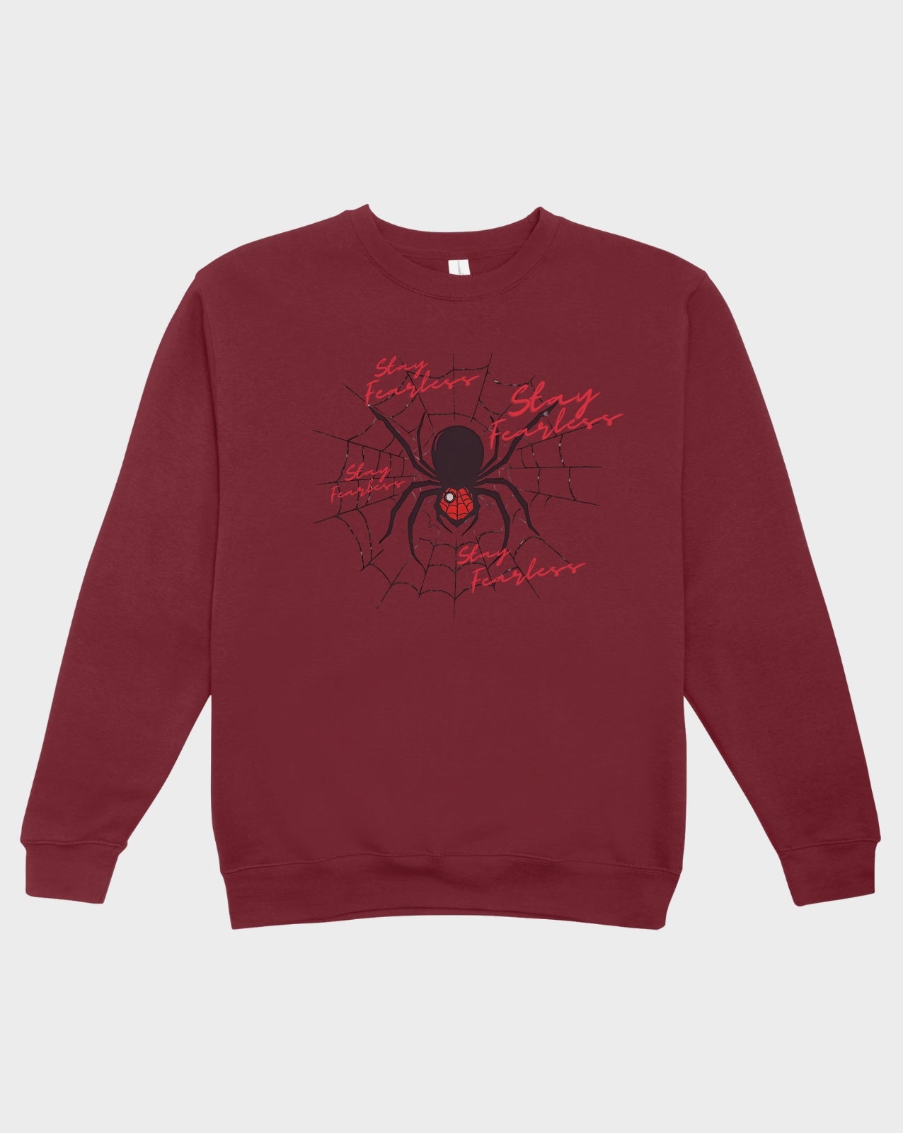 DELUX - Trendy Spider web Crewneck