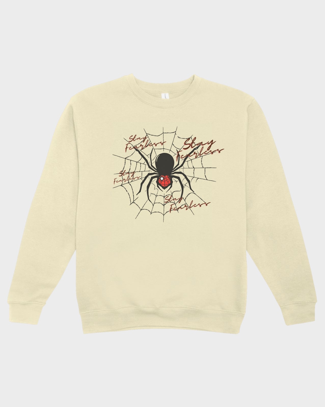 DELUX - Trendy Spider web Crewneck