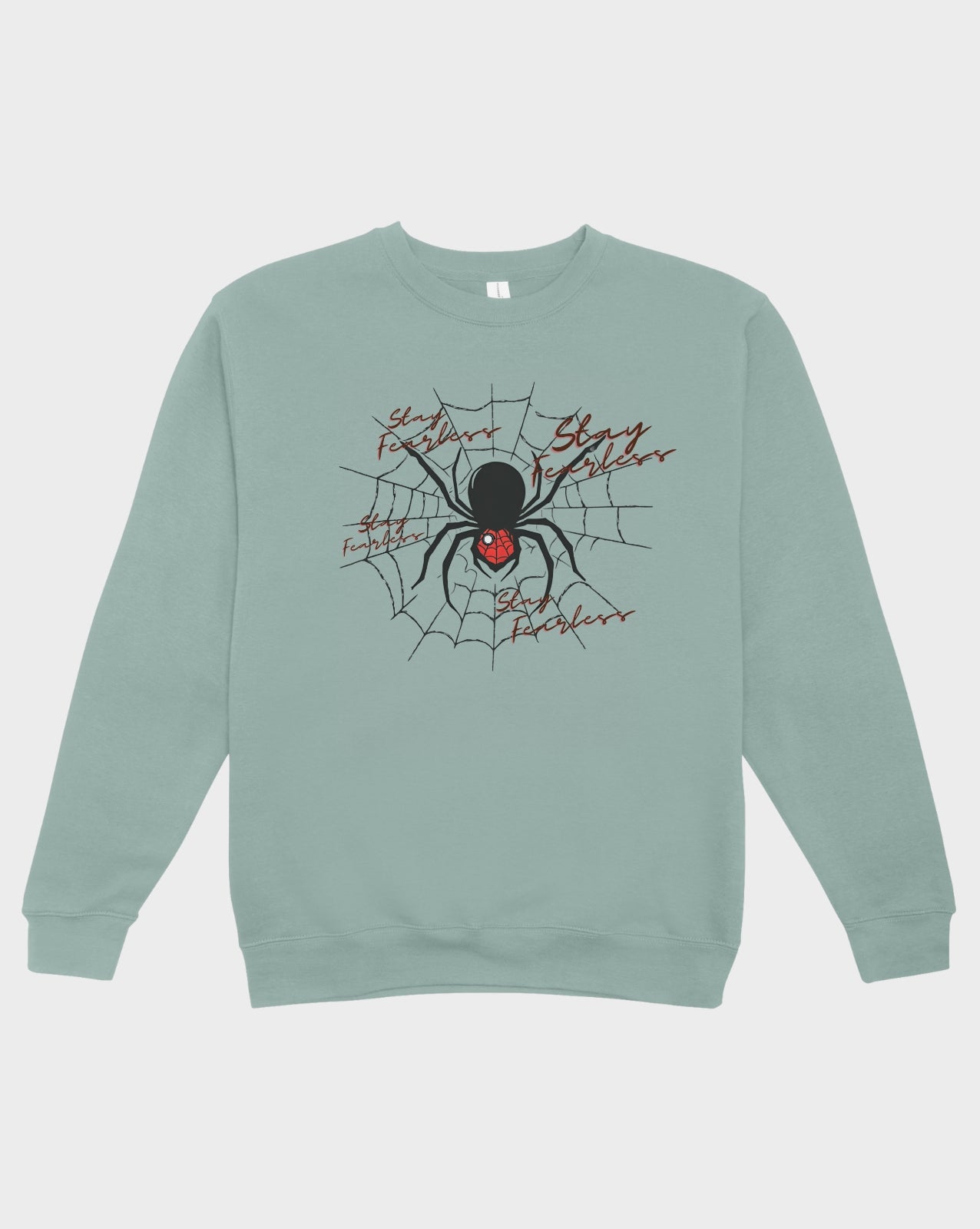 DELUX - Trendy Spider web Crewneck