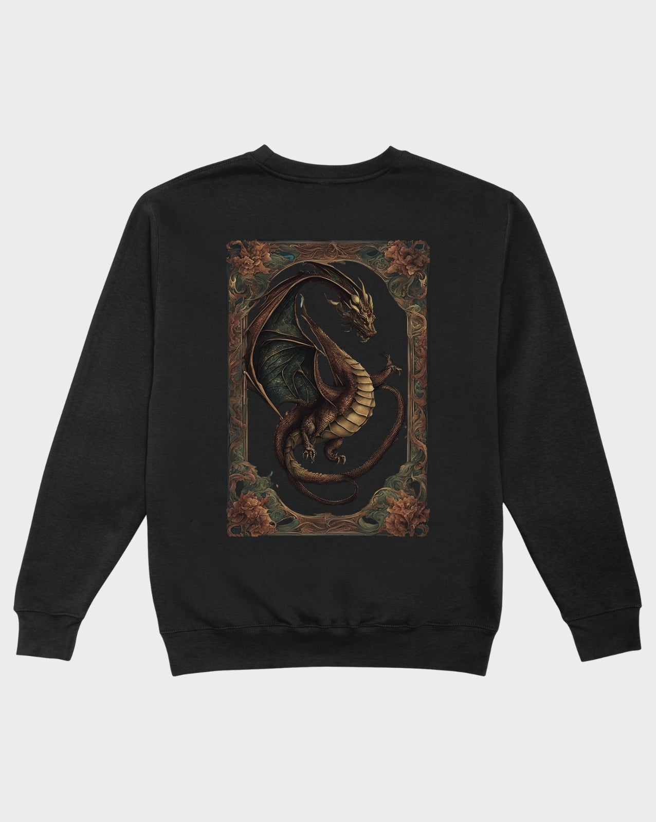 DELUX - Graphic Dragon Crewneck
