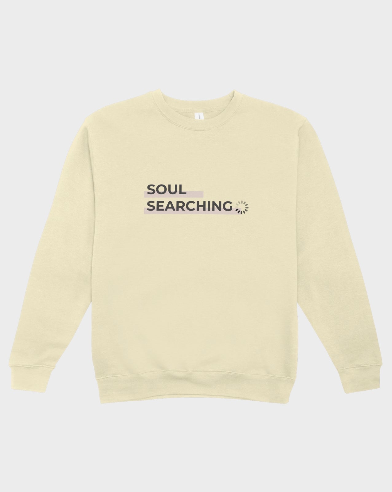 DELUX Essential Soul Searching Crewneck