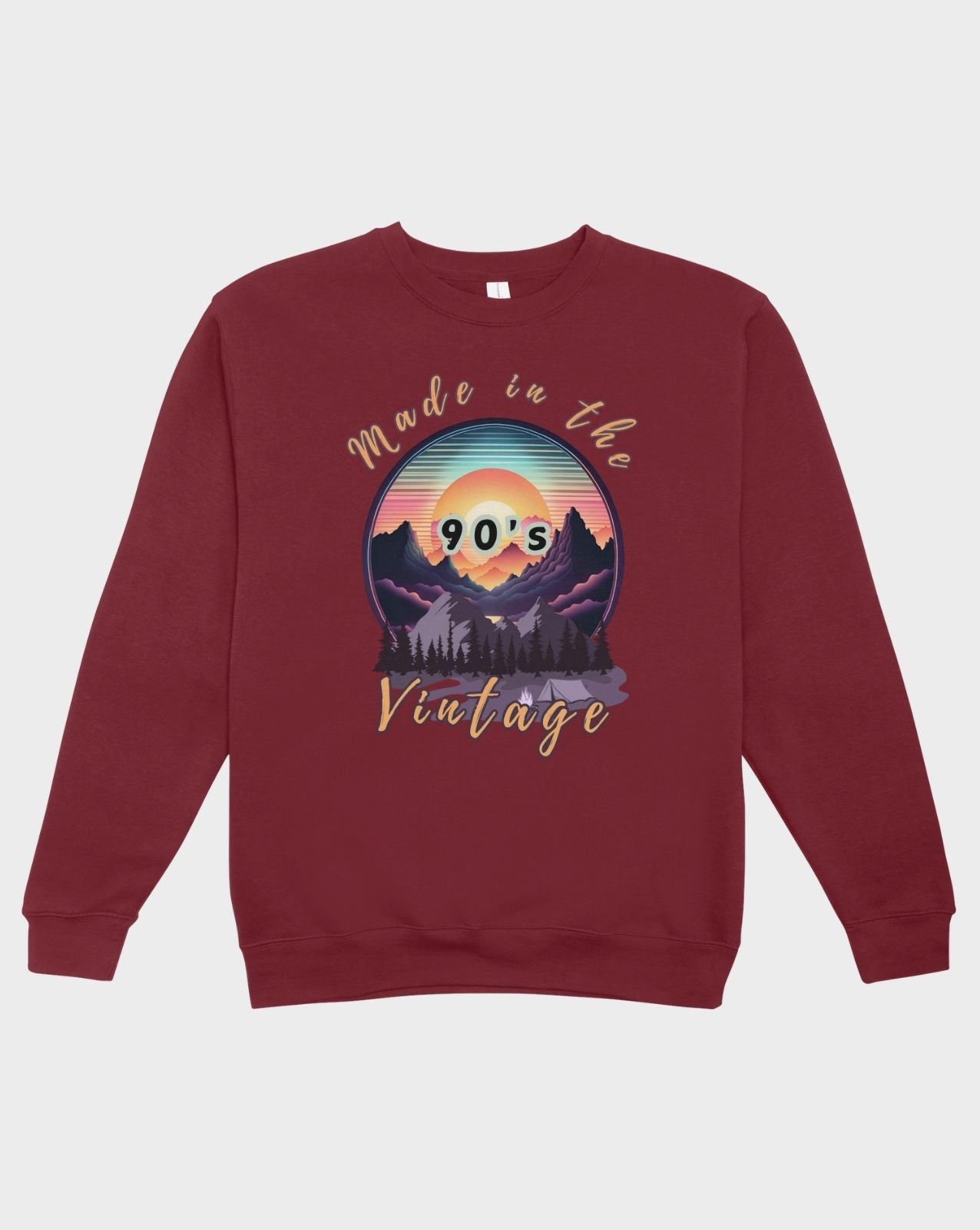 DELUX - Trendy 90's Vintage Crewneck