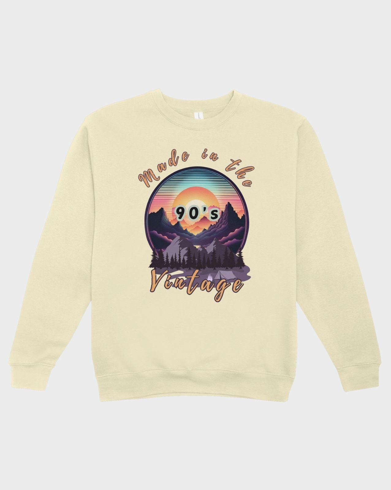 DELUX - Trendy 90's Vintage Crewneck