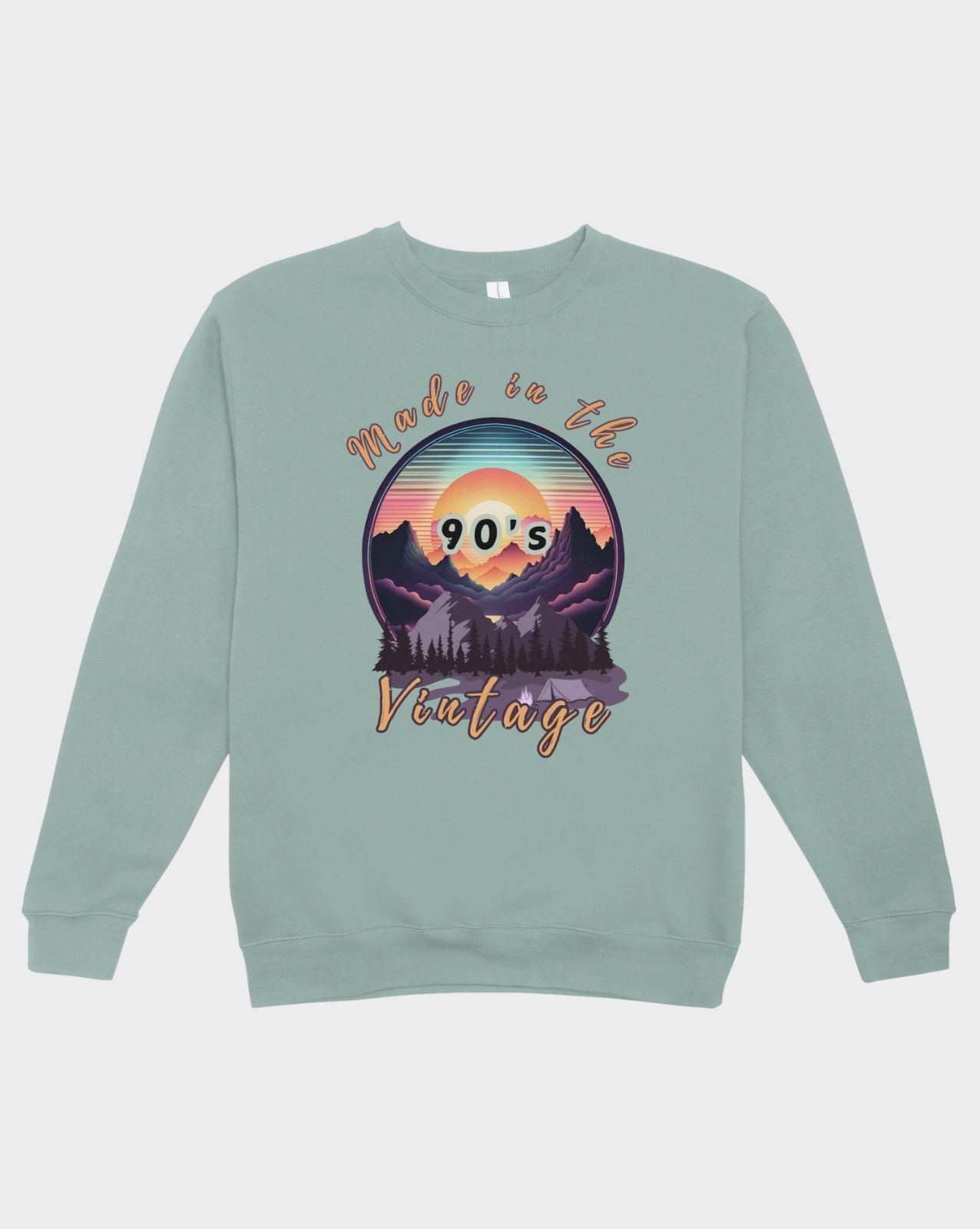DELUX - Trendy 90's Vintage Crewneck