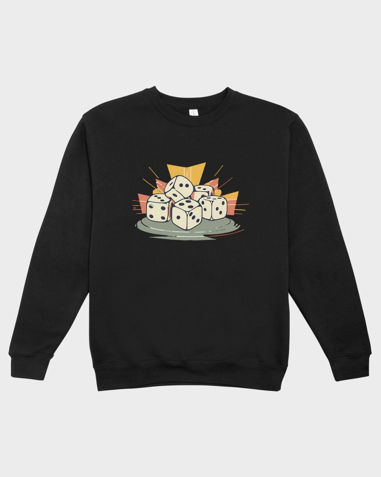 DELUX - Graphic Scrambled Dices crewneck