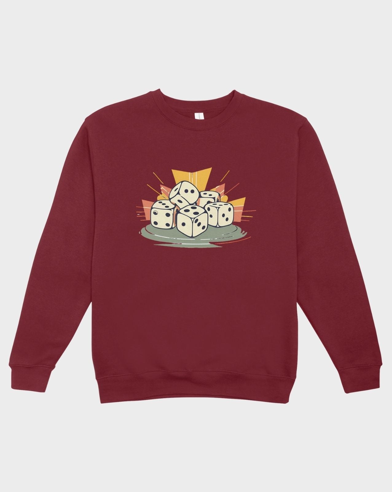 DELUX - Graphic Scrambled Dices crewneck
